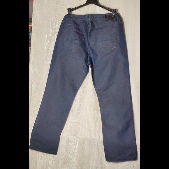 Perry Ellis Jeans Regular Blue Dark Wash Straight Leg  Men’s Size 34x30 - Picture 7 of 11